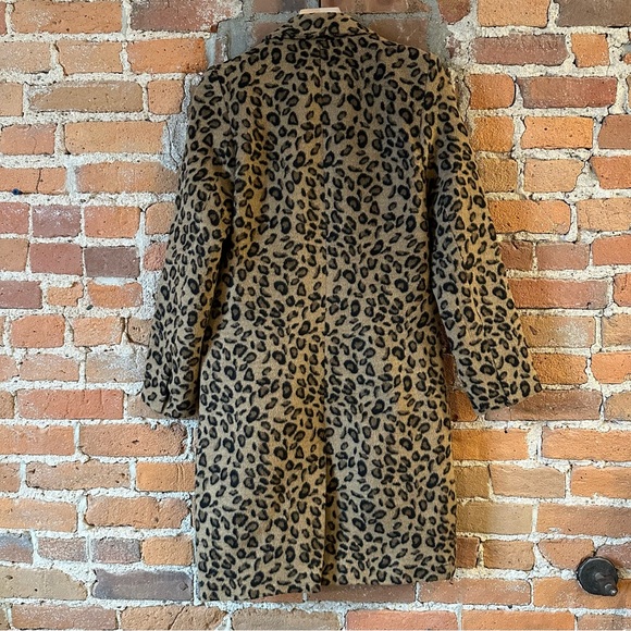 Kendall + Kylie | Leopard Print Coat Medium - Picture 8 of 8
